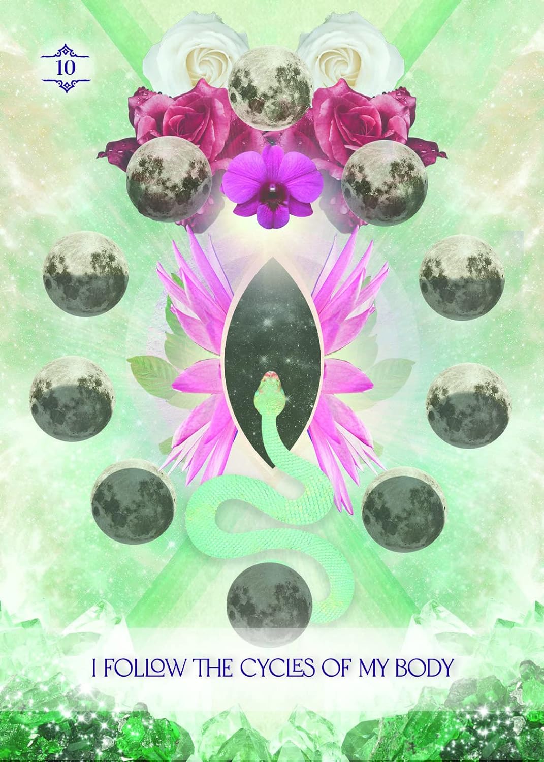 The Law of Positivism Healing Oracle Cards